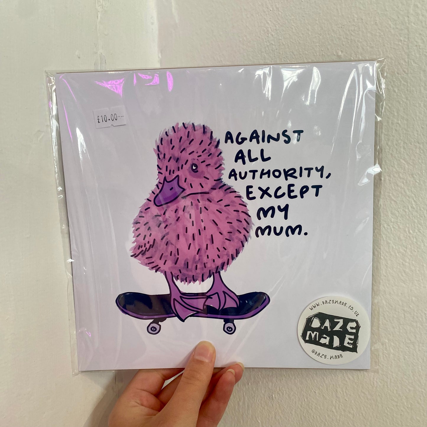 Against All Authority - Print
