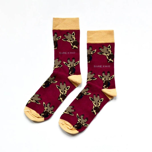 Bare Kind Socks - Giraffe