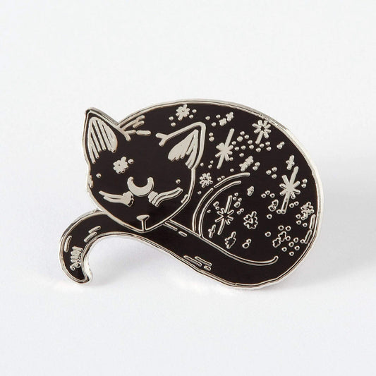 Celestial Cat - Enamel Pin Badge