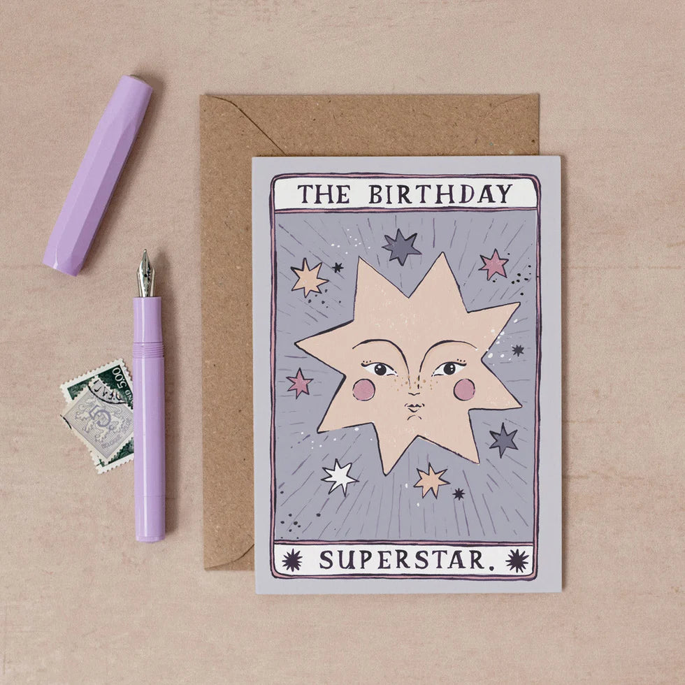 The Birthday Superstar - Birthday Card