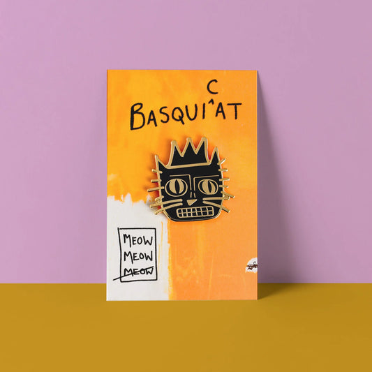 BasquiCAT - Cat Artist Pin