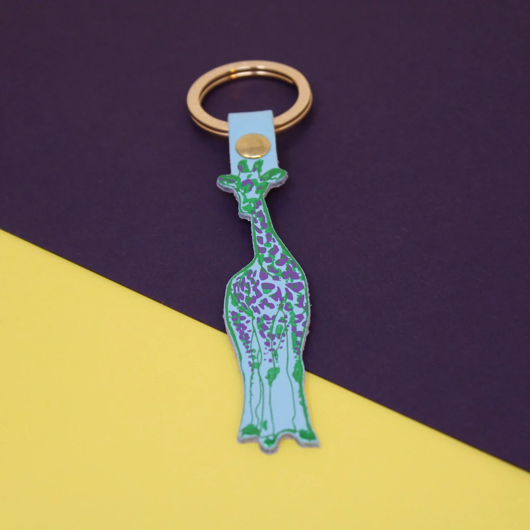 Giraffe keyring on sale