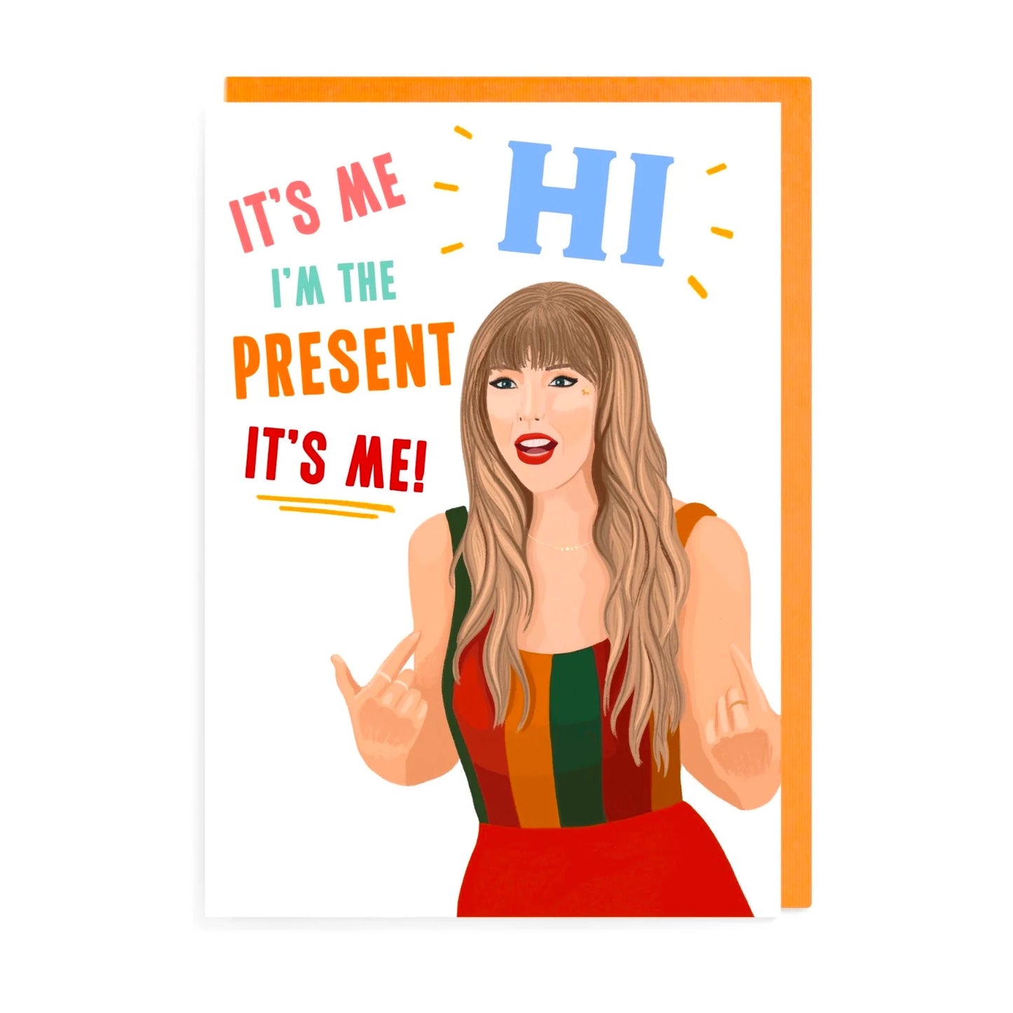 Taylor Swift Anti-Hero Greetings Card