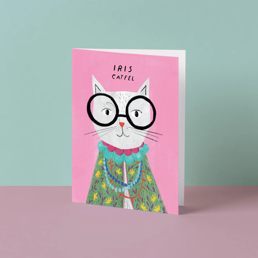 Iris Catfel - Greetings Card