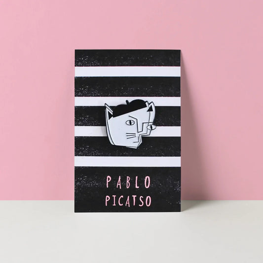Pablo Picatso - Cat Artist Pin
