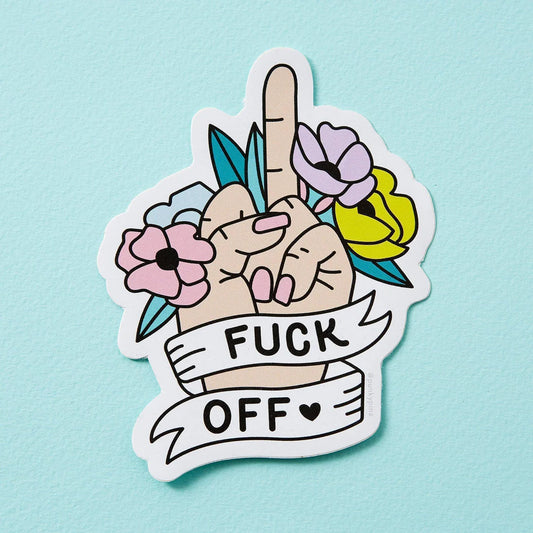 Fuck Off - Sticker