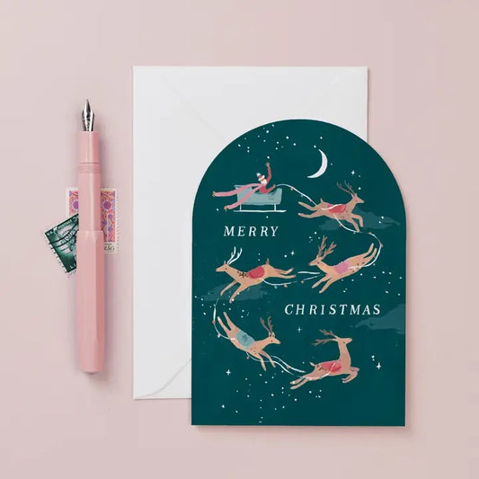 Reindeer - Greeting Card