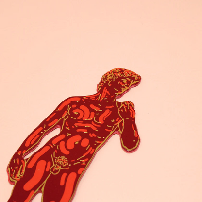 David Bookmark - Red