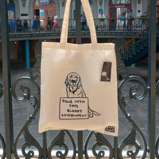 If You Trust The Government - Natural Colour Tote Bag