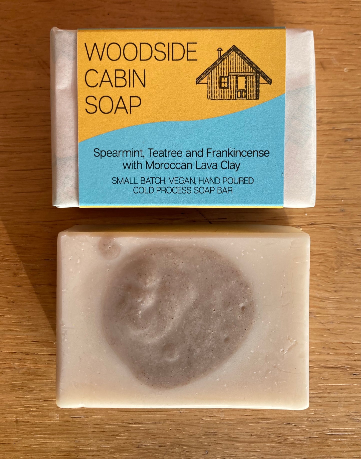Spearmint, Teatree and Frankincense with Moroccan Lava Clay Soap