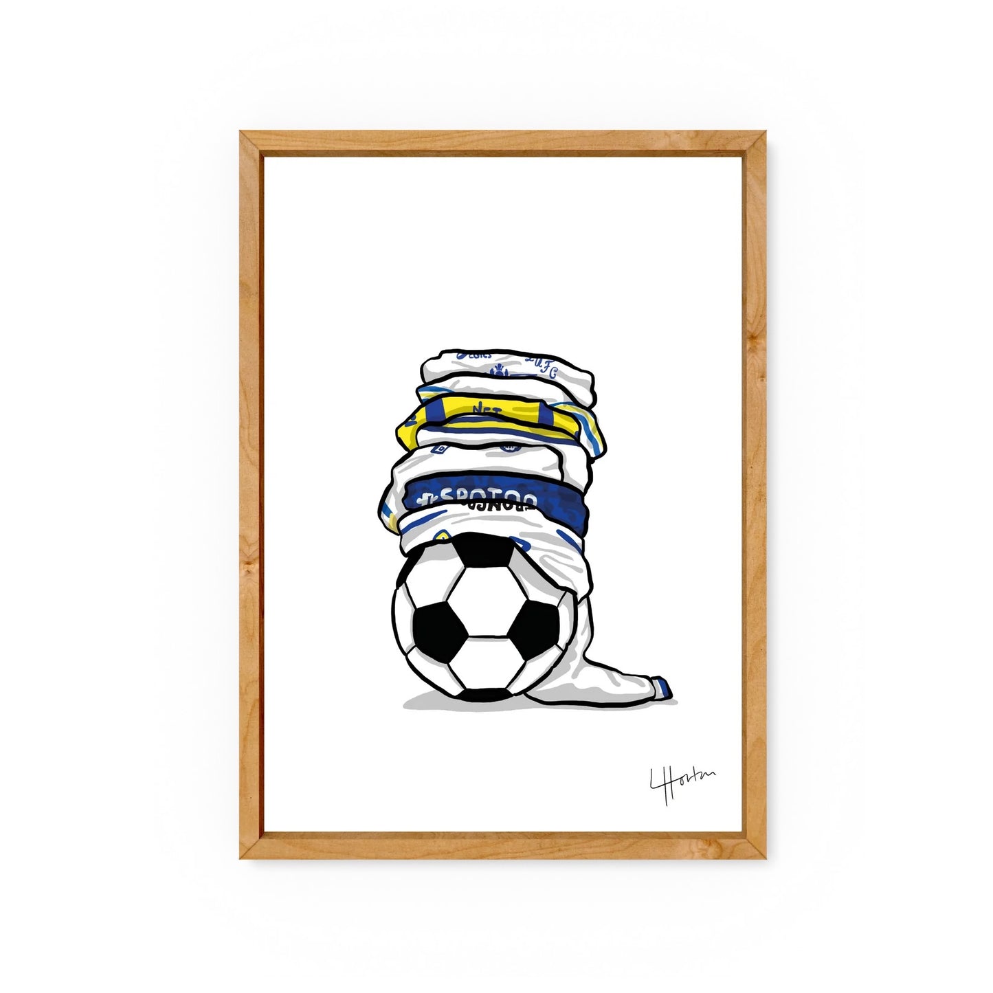 Leeds AFC Football Shirts - A4