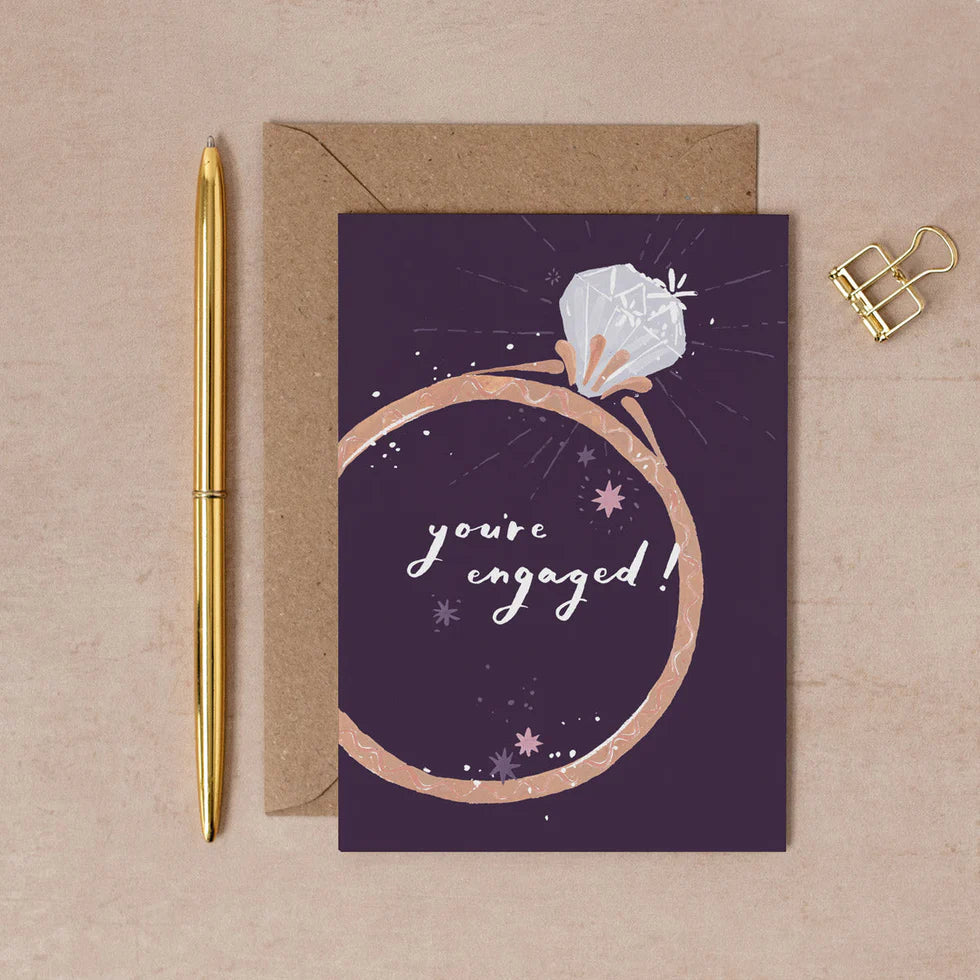 You're Engaged - Engagement Card