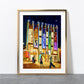 Leeds Art Print, West Yorkshire Playhouse - A4