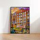 Leeds Art Print, Leeds Dock, Calls Landing - A4