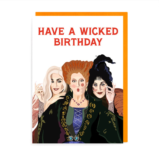 Wicked Birthday Greetings Card