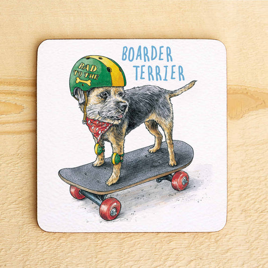 Boarder Terrier - Coaster