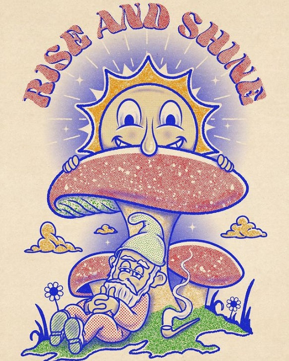 Rise And Shine - A4 Print