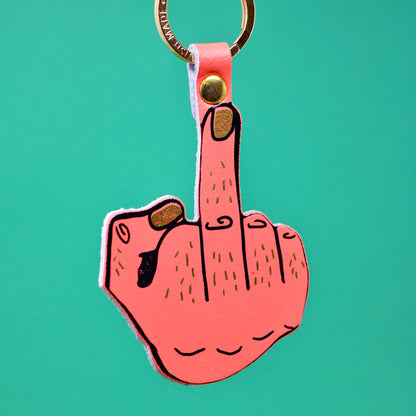 Middle Finger Keyring