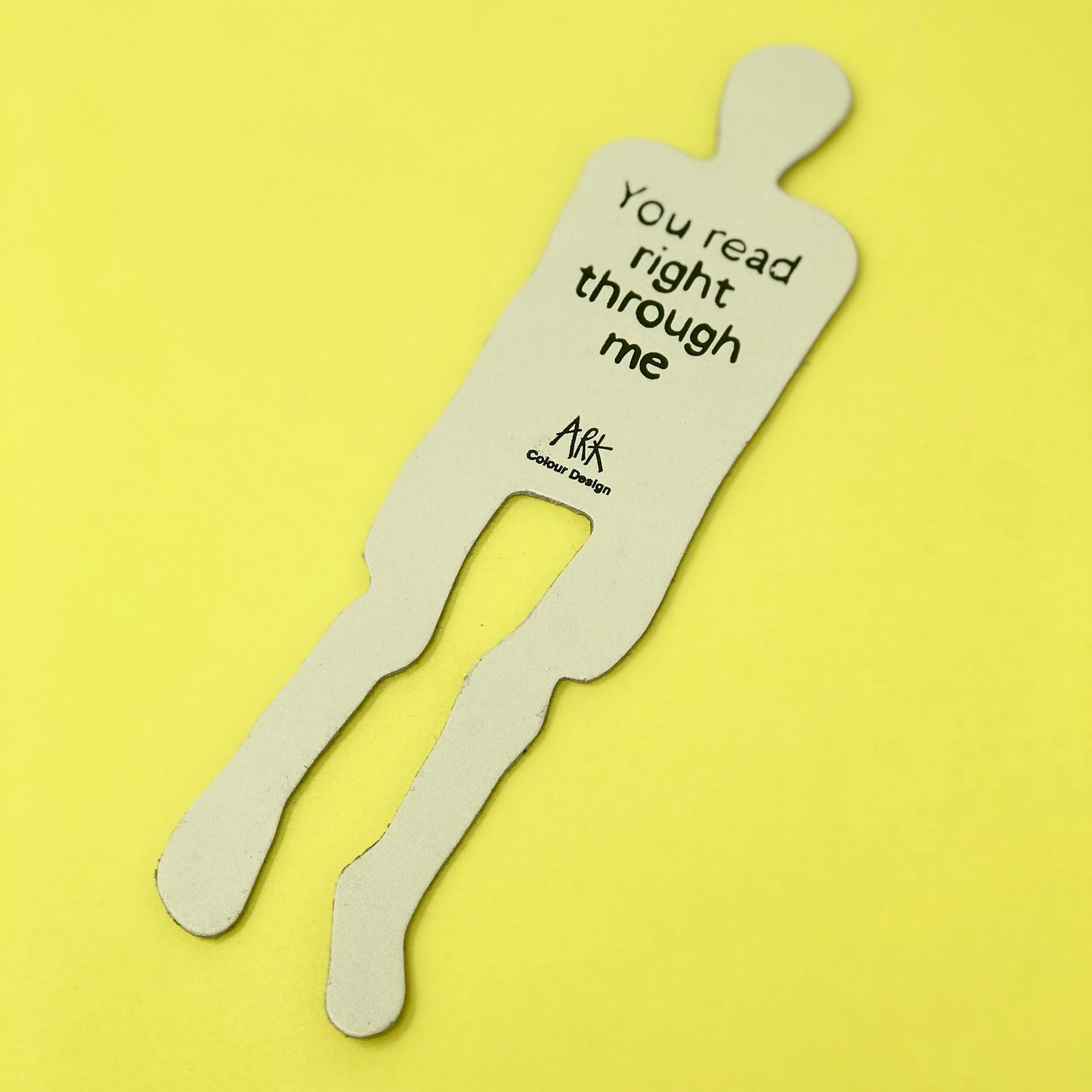 Skeleton Bookmark - Black/Gold