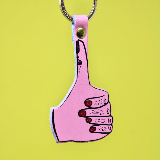 Thumbs Up Keyring