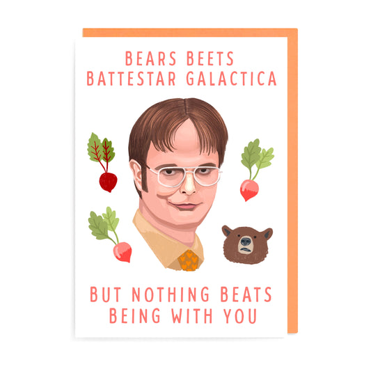 Dwight Schrute Greetings Card