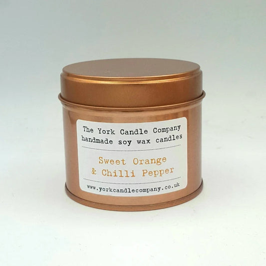 Sweet Orange & Chilli Pepper Soy Wax Candle