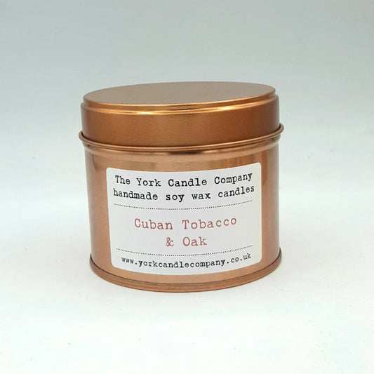 Tobacco Leaf & Oak Soy Wax Candle